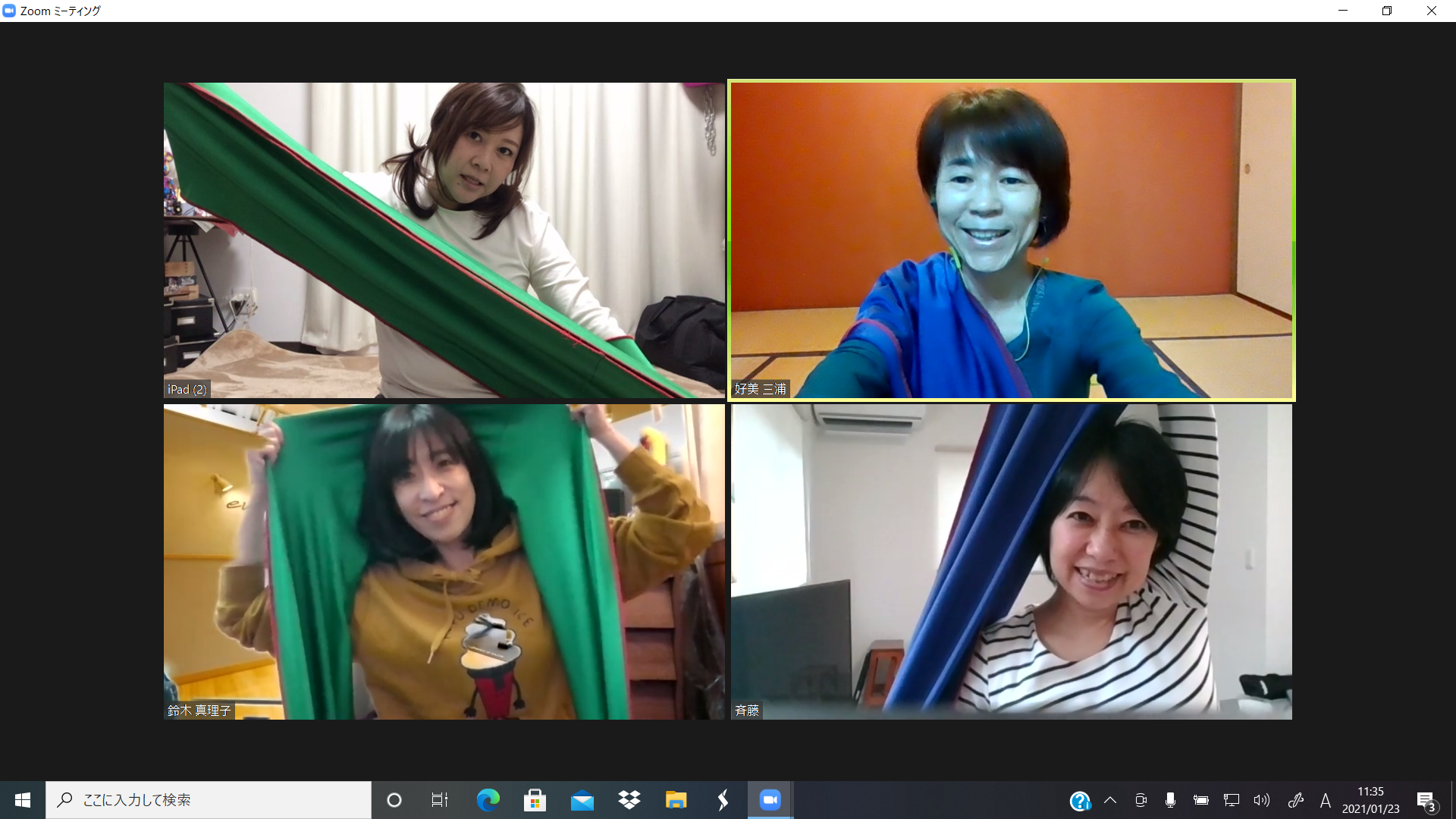 三浦塾ストレッチーズデビューしました！