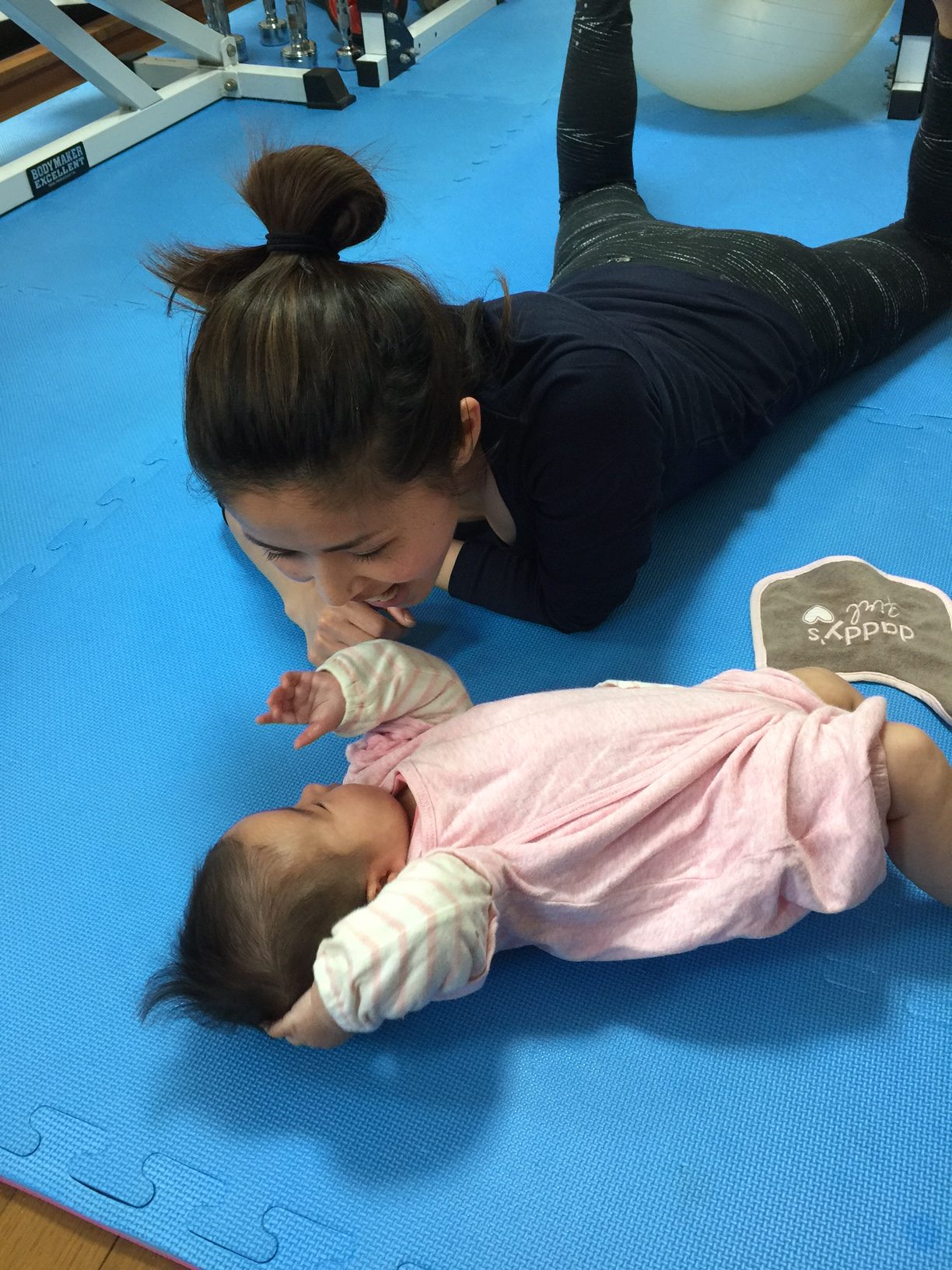 赤ちゃん連れで継続中